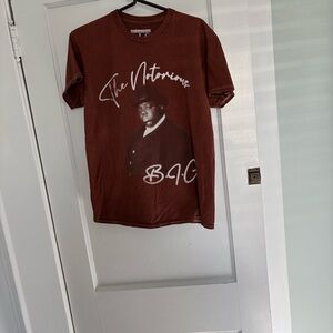 The Notorious B.I.G. Graphic Tee - Brown